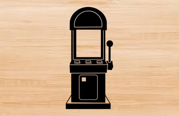 Arcade Silhouette SVG: Graphics & Illustrations