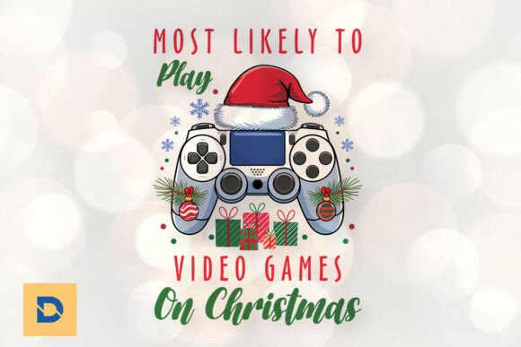Christmas Gamer Joy: Holiday Graphics & Print Templates