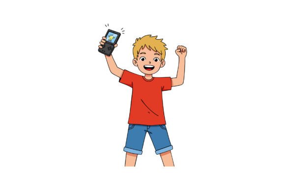 Excited Boy Gaming Graphics & Illustrations Review