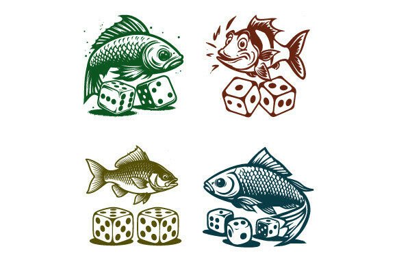 Fish Dice Graphics & Illustrations Review