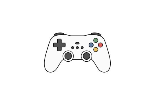 Game Controller Vector Graphics & Illustrations