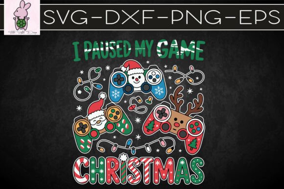 Gamer's Christmas SVG: Festive Graphics & Print Templates
