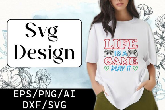 Gaming SVG Design Vector: Graphics & Templates