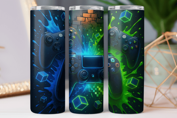 Gaming Tumbler Wrap 20oz Skinny: Pro Graphics Review