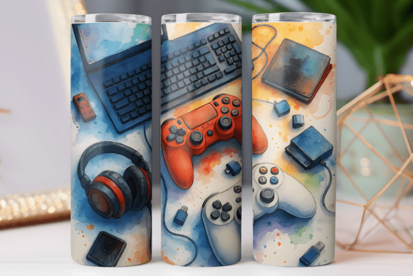 Gaming Tumbler Wrap: Freebies & Graphics Review