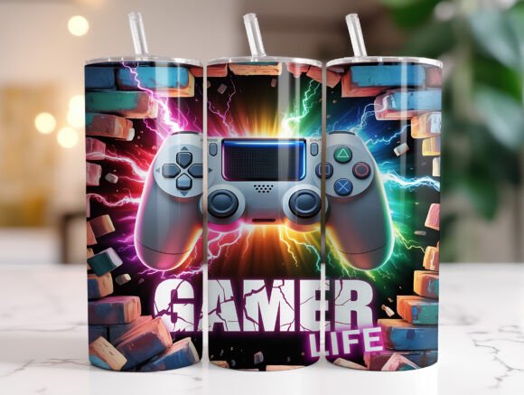 Gaming Tumbler Wraps: A Designer's Graphics Review
