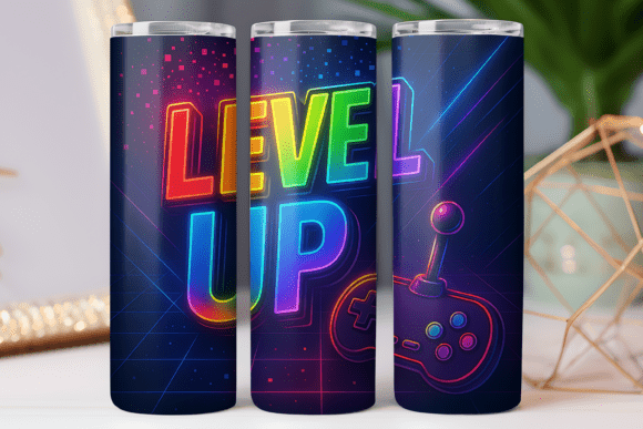 Level Up Gaming Tumbler Wrap: A Designer's Review