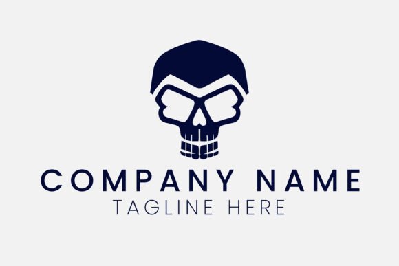 Skull Logo Template: Bold Graphics for Gaming Logos