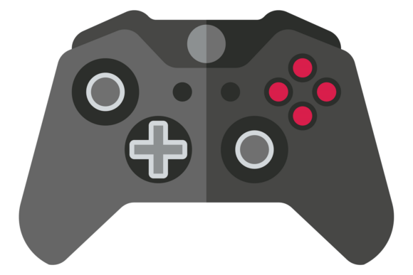 Video Game Joystick: Bold Graphics & Illustrations