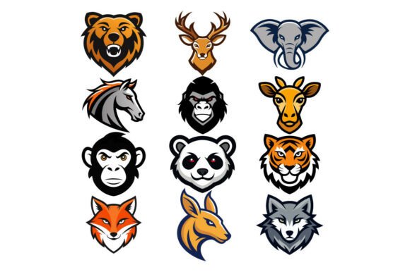 Wild Animal Graphics: Bold Illustrations for Your Blog